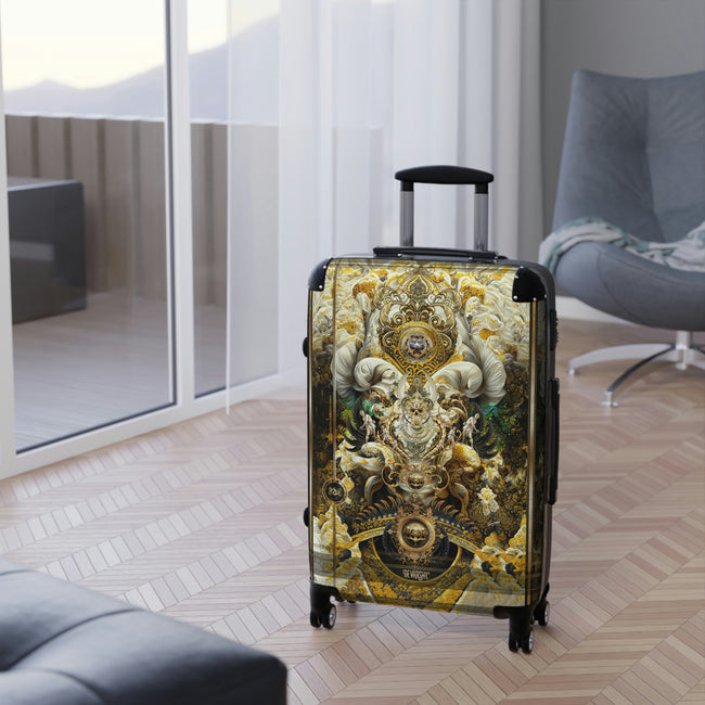 Windsor Regalia Suitcase 3 Sizes Carry-on Suitcase Magnificent Baroque Luggage Decorative Hard Shell Suitcase | D20121