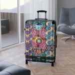 Opulence Pearls Suitcase 3 Sizes Carry-on Suitcase Luxury Pearls Luggage Hard Shell Suitcase  | XTQ1002