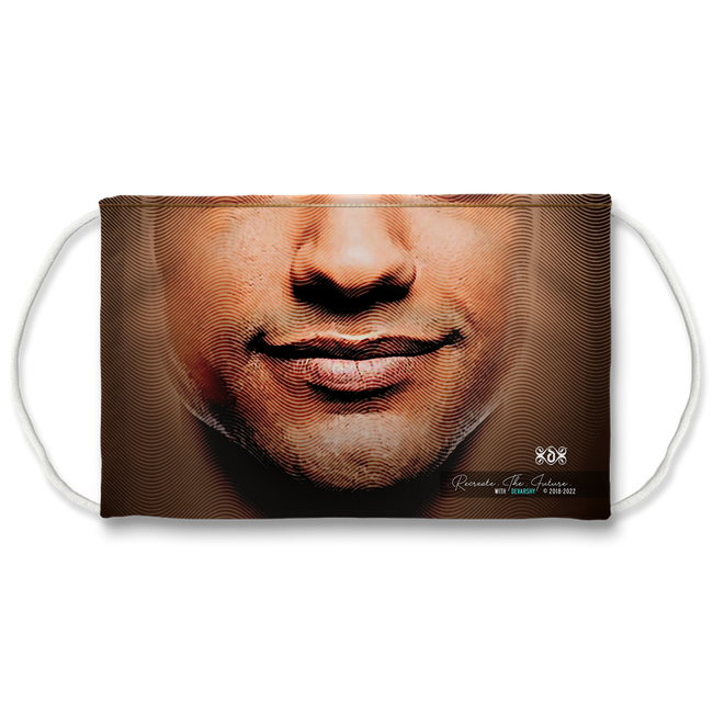 Young Man from India Selfie Face Mask With Filter And Nose Wires - 90024
