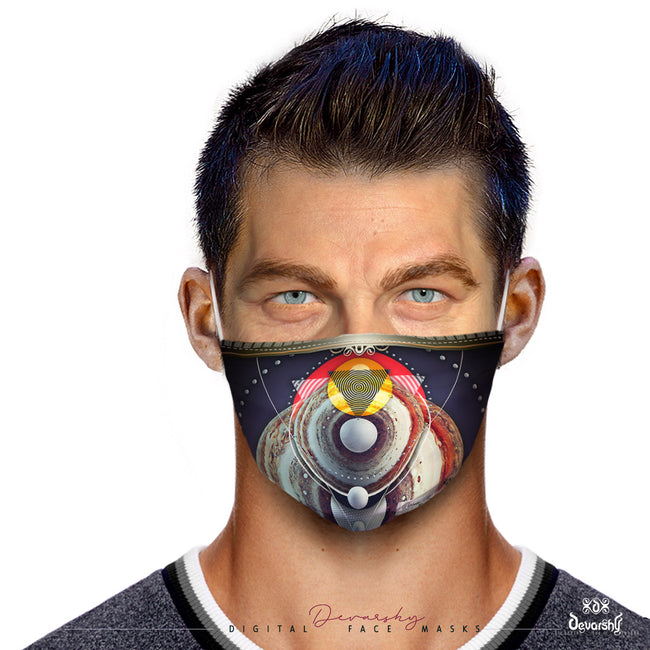 Spirit of Jupiter Face Mask With Filter And Nose Wires - 11248