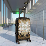 White Baroque Suitcase Carry-on Suitcase Decorative Travel Luggage Hard Shell Suitcase in 3 Sizes | 1005A