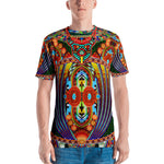 MAASAI-ENGAI Decorated Beads Devarshy Animal Print Men's Printed T-Shirt PF - 1073A