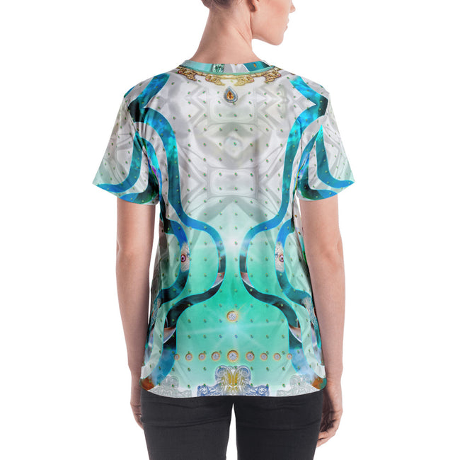 PHOENIXOLOGY Decorative Birds Devarshy Printed Women's T-Shirt PF - 1022A