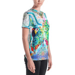 PHOENIXOLOGY Decorative Birds Devarshy Printed Women's T-Shirt PF - 1022A