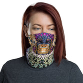 Bejeweled Printed Unisex Neck Gaiter, Headband, Bandana, Face Mask, Neck Warmer, Face Cover, PF - 11111