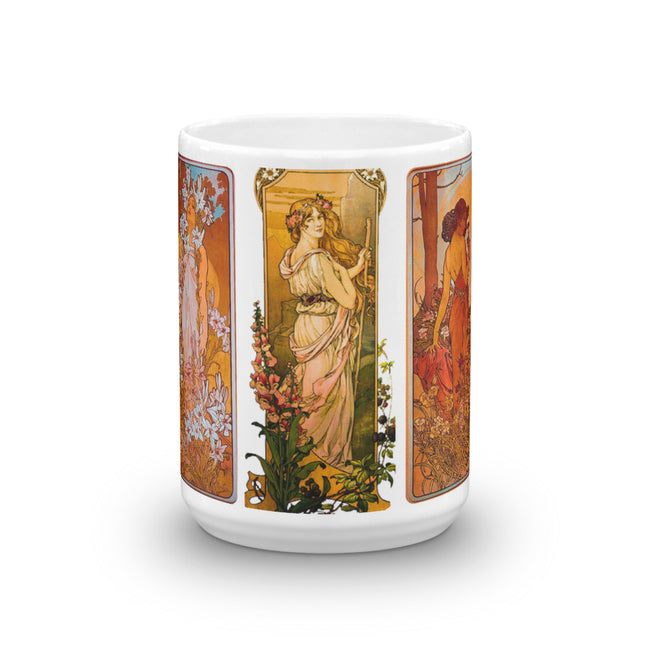 Muchas Gracias Art Print Ceramic Coffee Mug, PF - MUCHA1