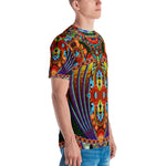 MAASAI-ENGAI Decorated Beads Devarshy Animal Print Men's Printed T-Shirt PF - 1073A