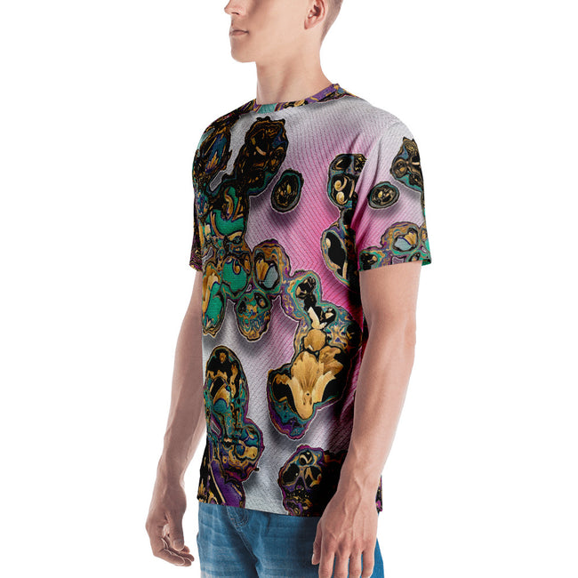 MICROCOSMOS Organic Culture Devarshy Printed Jersey Men's T-Shirt PF - 9999B