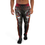 Red Futuristic Alien Robot Unisex Joggers, Sweatpants for Men and Women, PF - 90006B