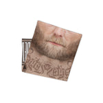 Blonde Beard Man Neck Gaiter, Matured Male Face Mask For Protection, Fabric Face Cover/ Neck Tube, PF - 11117