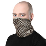 Metal Spikes Fetish Neck Gaiter, Washable Face Mask For Protection, Cloth Face Cover/Neck Tube, PF - 11266