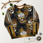Black Aviator, Skulls Unisex Sweatshirt, Casual Wear, PF - 101250B