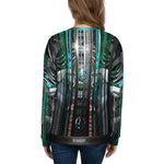 Futuristic Alien Robot UNISEX Sweatshirt for Winter Wear, PF - 90006