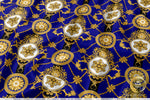 Decorative Circles Apparel Fabric 3Meters+, 9 Designs | 8 Fabrics Option | Fabric By the Yard | 031