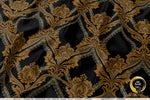 Damask Apparel Fabric 3Meters+, 9 Designs | 8 Fabric Options | Fabric By the Yard | 075