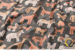 Animal Patterns Apparel Fabric 3Meters+|9 Designs | 8 Fabrics Option | Kids Fabric By the Yard | 028