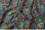 Decorative Print Apparel Fabric 3Meters+, 9 Designs | 8 Fabrics Option | Brocade Fabric By the Yard | 066