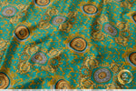 Golden Medallion Apparel Fabric 3Meters+, 9 Designs | 8 Fabrics Option | Baroque Fabric By the Yard | 031