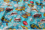 COMIC Apparel Fabric 3Meters+, 9 Designs | 8 Fabrics Option | Cartoon Fabric By the Yard | 025