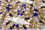 VICTORIAN Florals Apparel Fabric 3Meters+, 6 Designs | 8 Fabrics Option | Baroque Fabric By the Yard | 046