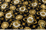 Decorative Circles Apparel Fabric 3Meters+, 9 Designs | 8 Fabrics Option | Fabric By the Yard | 031