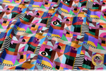 CUBISM Apparel Fabric 3Meters+, 9 Designs | 8 Fabrics Option | Colorful Fabric By the Yard | 028